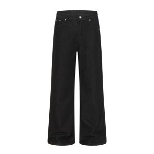 Loose denim pants